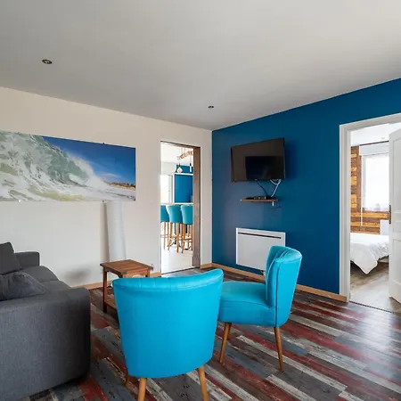 Dom wakacyjny Maison Renovee 6p, A 150m Plage, Terrasse, Bbq, Parking, Menage Inclus - Fr-1-50-121
